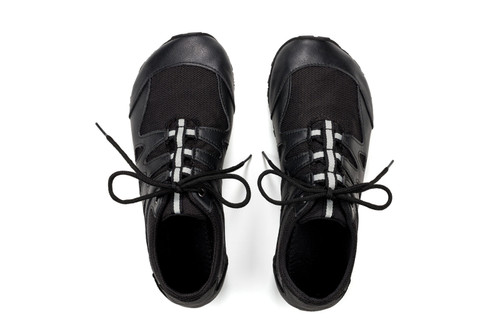 Ahinsa Chitra Trek&Trail Black barefoot bergschoen detail 3