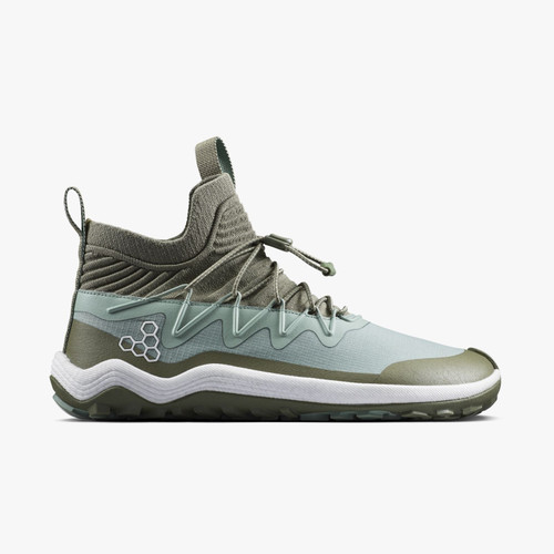 Vivobarefoot Primus Trail Flow Mid II Glacial Green