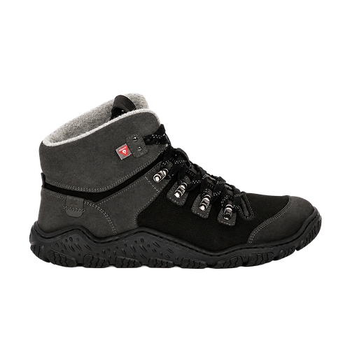 Koel Robo 2.0 Merino Black barefoot winterschoen heren