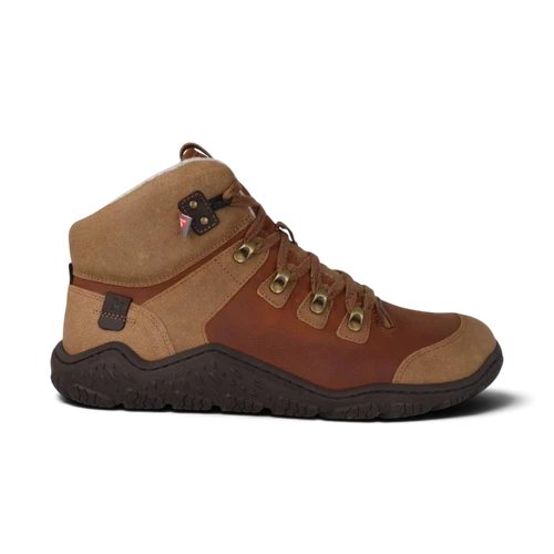 Koel Robo 2.0 Merino Chocolate barefoot winterschoen heren