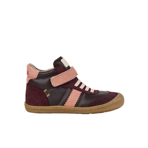 Koel Daniel 3.0 Suede Bordo barefoot schoen