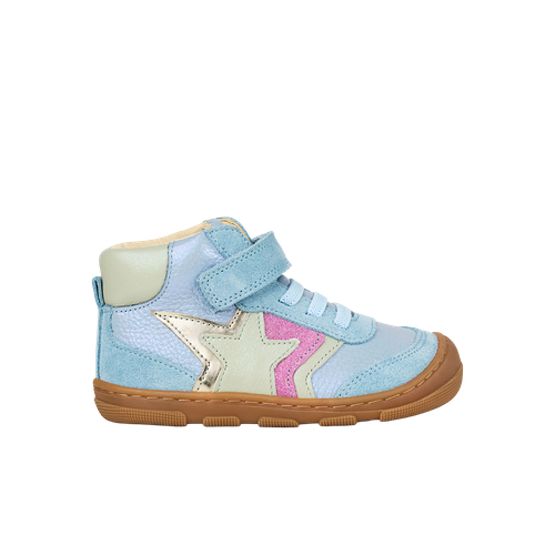 Koel Kris Fantasy Wide Aqua brede barefoot kinderschoen
