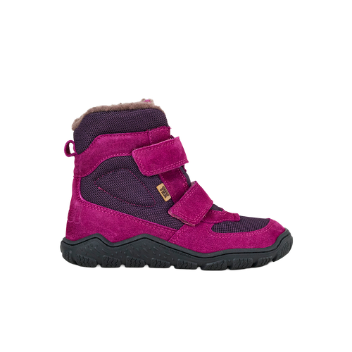 Koel Ryn Wool Tex Lavandel barefoot winterboot dames