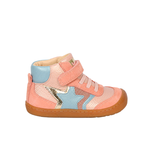 Koel Daro Leather Old Pink barefoot schoen