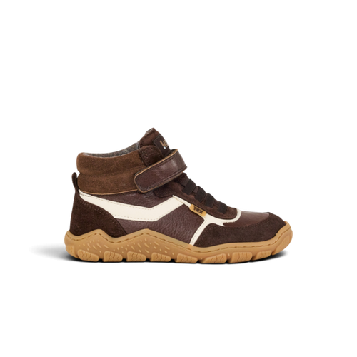 Koel Rami Wool Tex Brown barefoot winterschoen kind