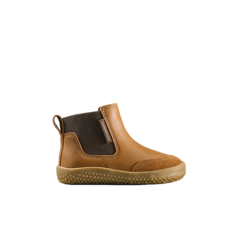 Vivobarefoot Gobi Chelsea Toddlers Acorn barefoot babyschoen
