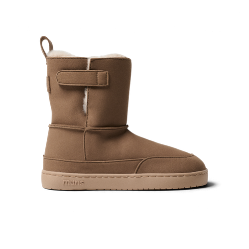 Muris Siberia Junior Bark Brown vegan barefoot winterschoen kind