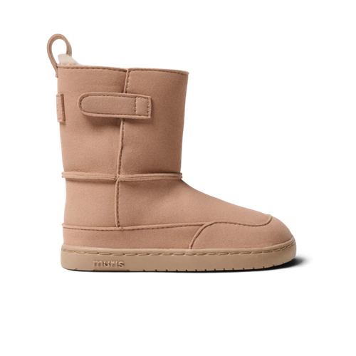 Muris Siberia Mini Dusty Pink vegan barefoot winterschoen peuter