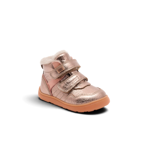 Bisgaard Becky Tex Rose Gold waterdichte barefoot winterschoen kind