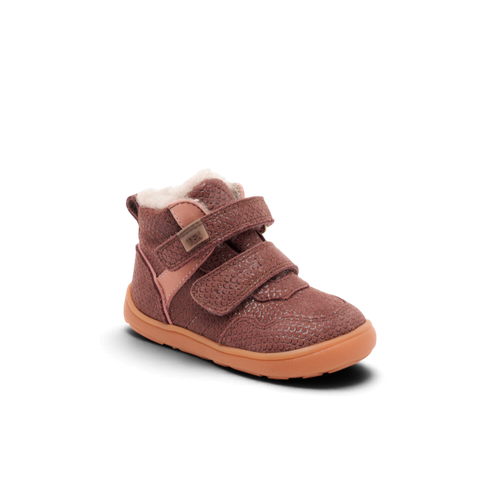 Bisgaard Becky Tex Plum waterdichte barefoot winterschoen kind