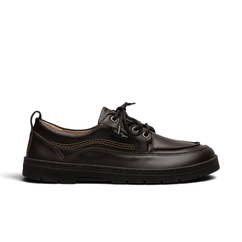 Ohne Project Axis Low Brown Crust barefoot schoen