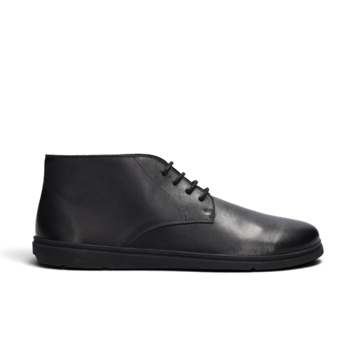 Zwarte nette barefoot schoen voor heren