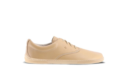 Be Lenka Cityscape caramelbruine leren barefoot veterschoen