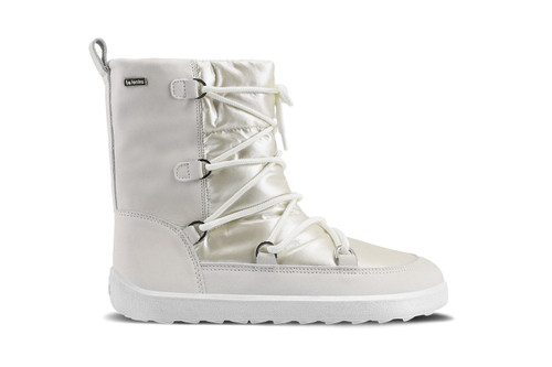 Be Lenka Snowfox Pearl White barefoot snowboot dames