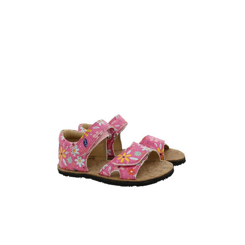 Koel Amelia Print Coral barefoot sandaal kind