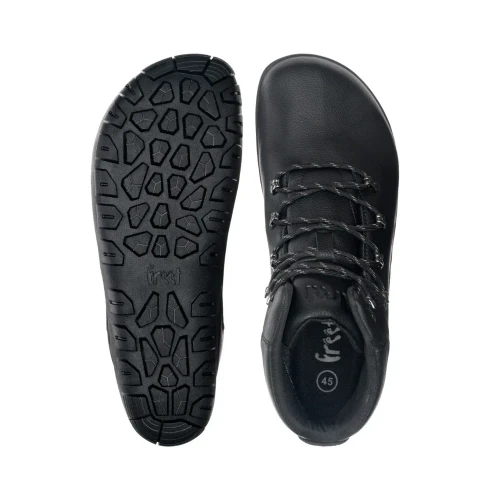 Freet Mudee 2 Black barefoot bergschoen detail 2