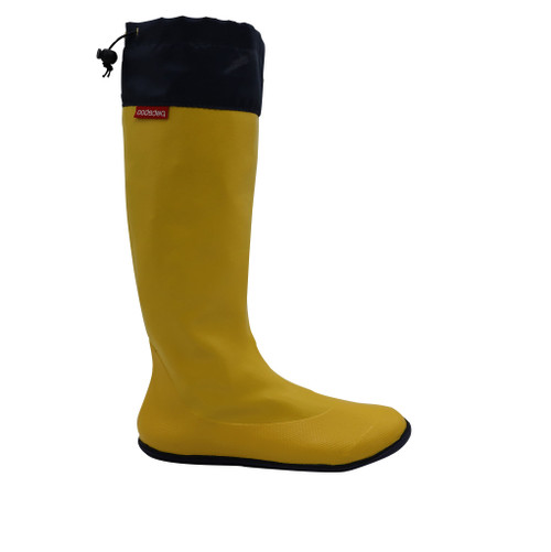 Pokeboo Yellow/Navy barefoot regenlaars