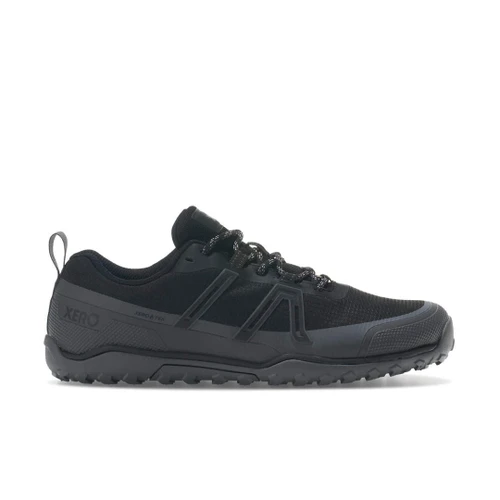 Xero Shoes Scrambler Trail Low WP Men Black/Asphalt barefoot bergschoen