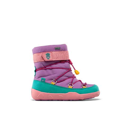 Affenzahn Snow Boot Vegan Snowy Owl barefoot snowboot kind