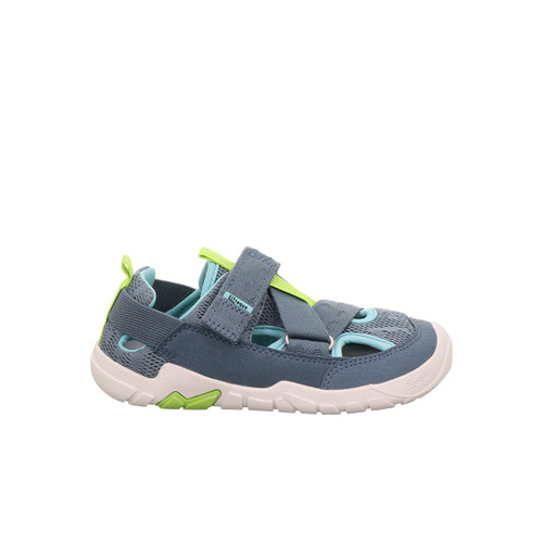 Superfit Trace Blue/Light Green barefoot sandaal kind