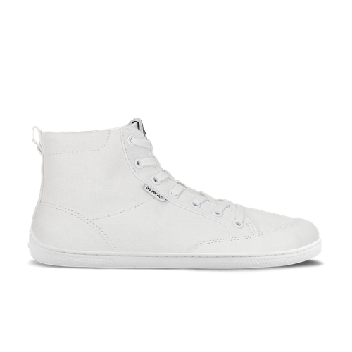 Be Lenka Rebound High Top All White barefoot sneaker
