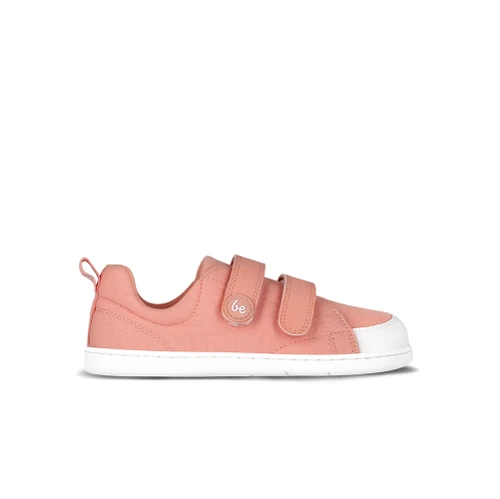 Be Lenka Canvi Kids Coral Pink brede barefoot kinderschoen