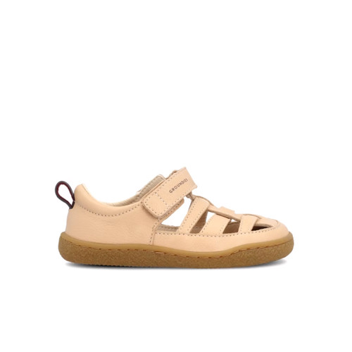 Groundies Noto Kids Rose/Dark Plum barefoot sandaal kind