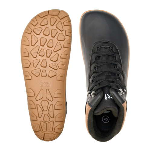 Freet Arken 2 Black barefoot bergschoen detail 2