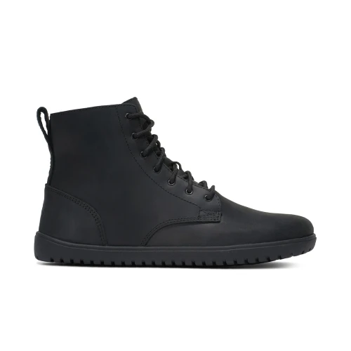 Xero Shoes Denver II Men Black leren barefoot winterschoen heren
