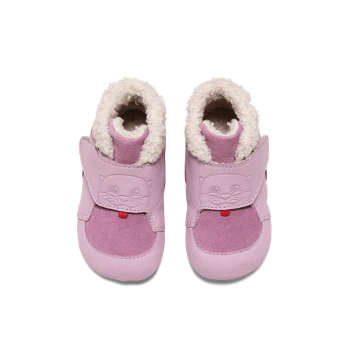 Affenzahn Crawling Shoe Leather Growy Otter barefoot babyschoen