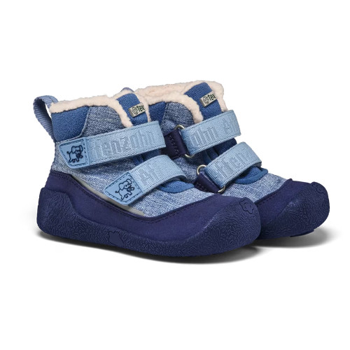 Affenzahn Prewalker Midboot Vegan Snuggy Elephant barefoot babyschoen