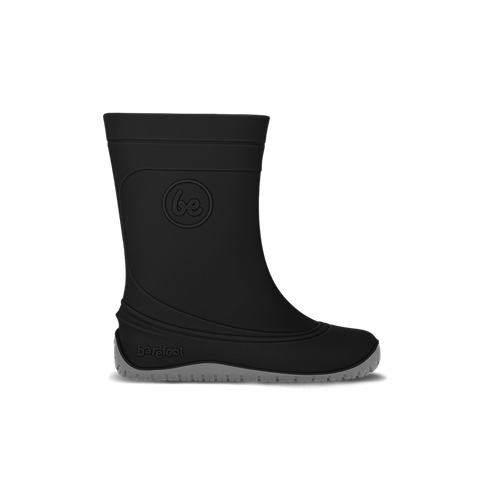 Be Lenka Pudds Kids Black barefoot regenlaars
