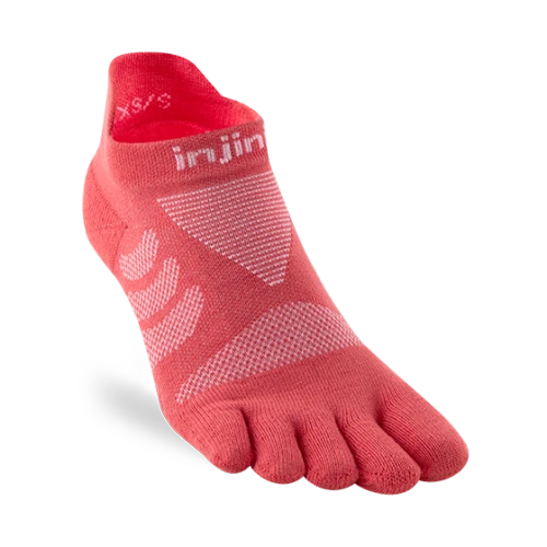 Womens Ultra Run No-Show Coolmax Coral