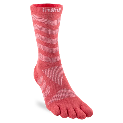 Womens Ultra Run Crew Coolmax Coral