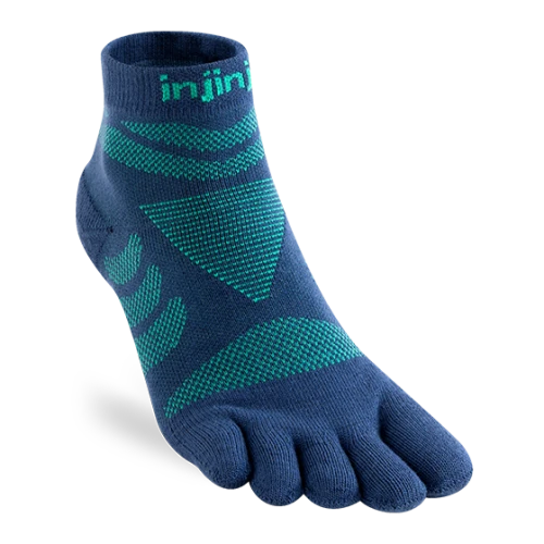 Womens Ultra Run Mini-Crew Coolmax Poseidon