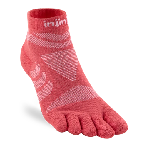 Womens Ultra Run Mini-Crew Coolmax Coral
