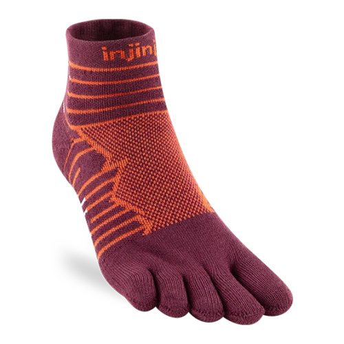 Ultra Run Mini-Crew Coolmax Mahogany