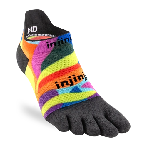 Spectrum Run Lightweight No-Show Coolmax Floral Verdure