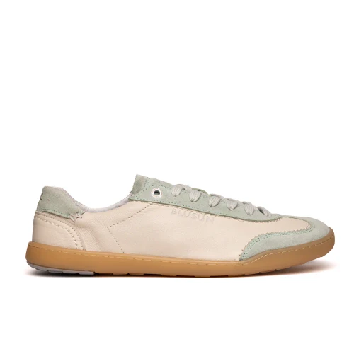 BLSN-220W Leather Women Off White/Green