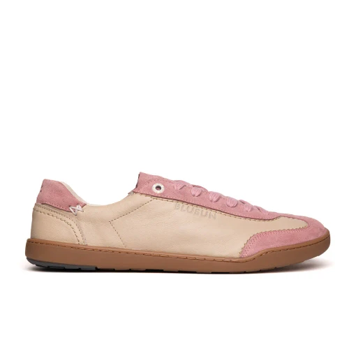 BLSN-220W Leather Women Light Beige/Pink