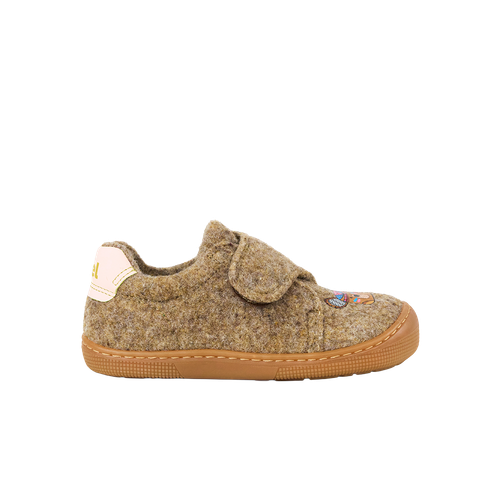Dan Print Felt Beige