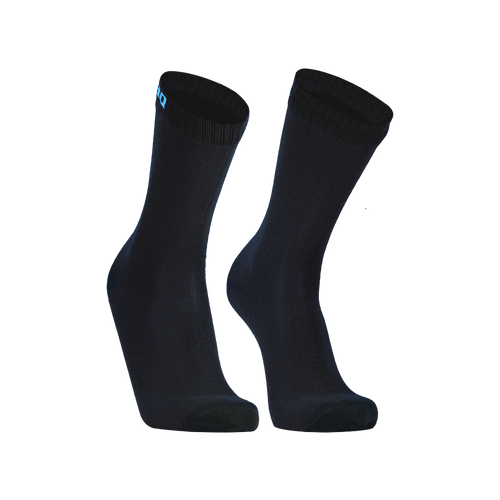 Waterproof Socks Ultra Thin Crew Black