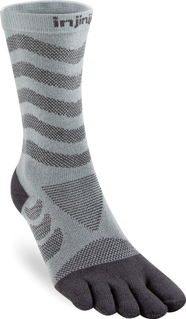 Womens Ultra Run Crew Coolmax Slate
