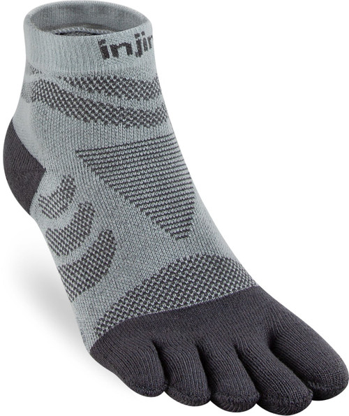 Womens Ultra Run Mini-Crew Coolmax Slate