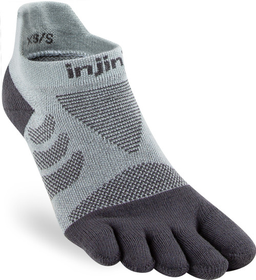 Womens Ultra Run No-Show Coolmax Slate