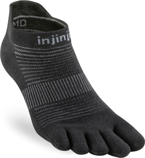 Run Lightweight No-Show Coolmax Black