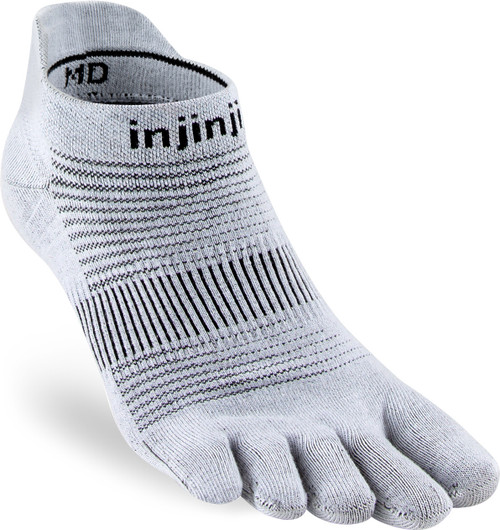 Run Lightweight No-Show Coolmax Gray