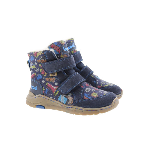 Silas Tex Print Blue