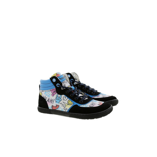 Danish Nappa Wool Print Celeste