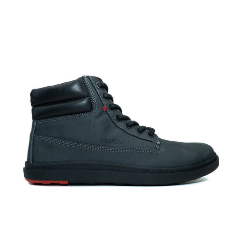 BLSN-021M Leather Men Anthracite